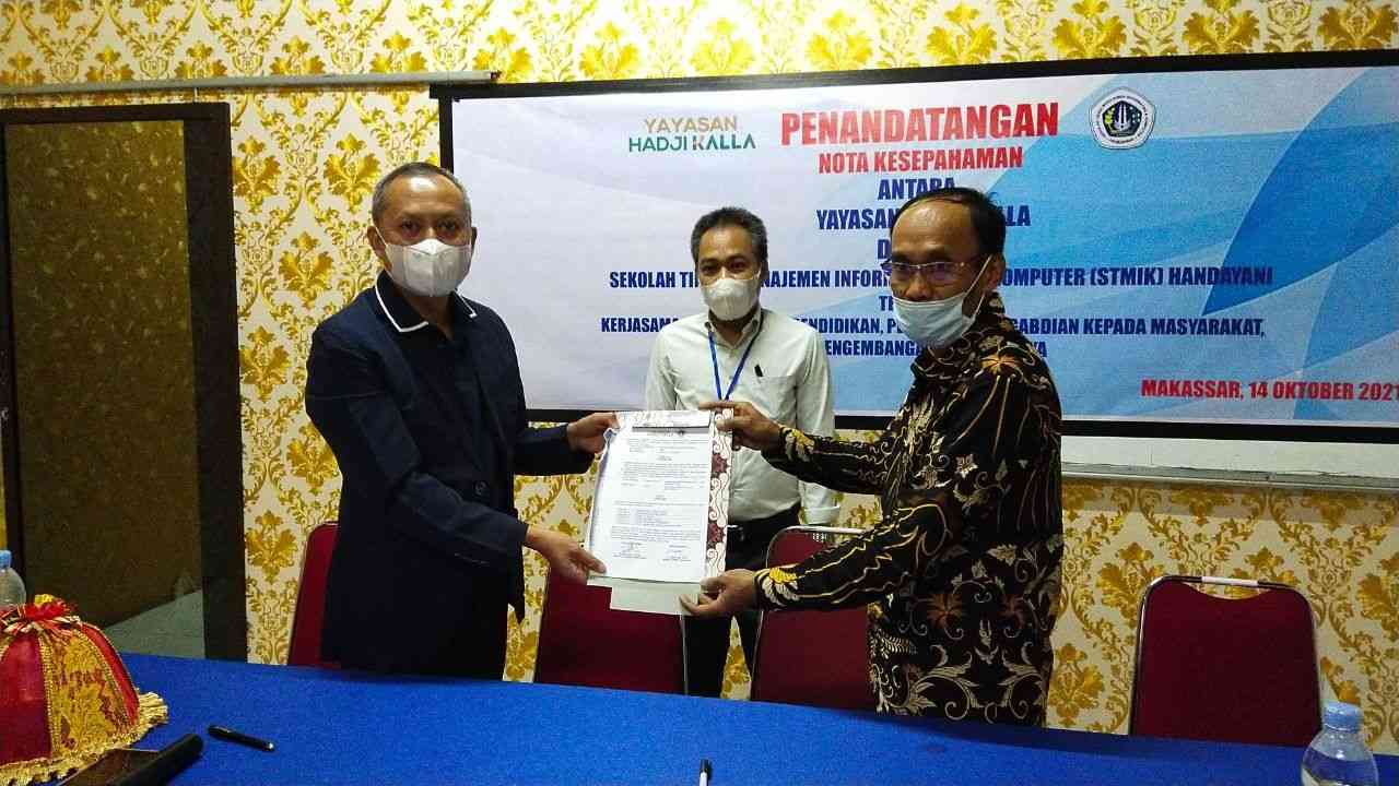 KALLA Dan STMIK Handayani Makassar Tanda Tangani MoU untuk Disabilitas