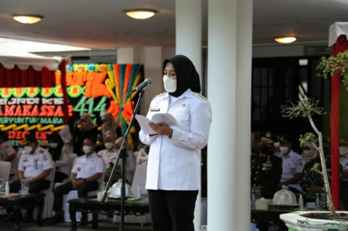 Peringati Hari Pahlawan, Wawali Makassar Jadi Inspektur Upacara
