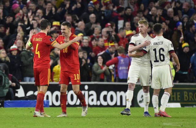Hasil Wales vs Belgia: The Dragon Pastikan Babak Playoff