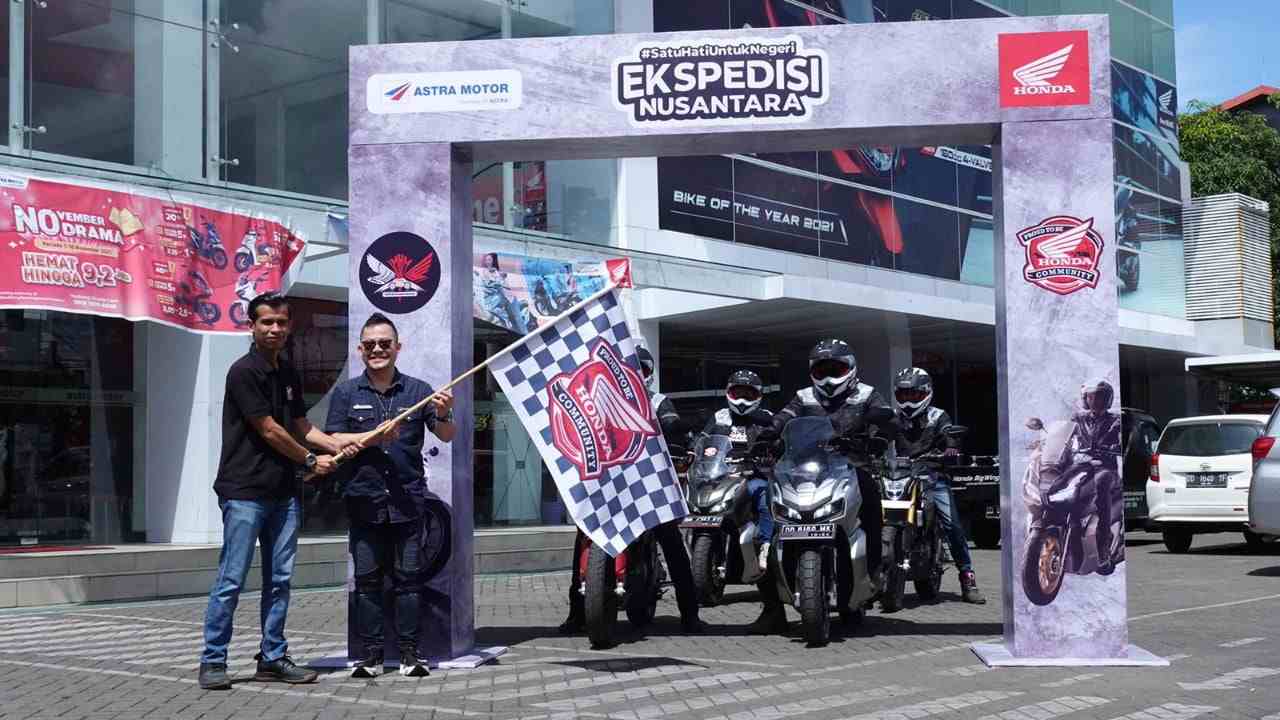 Ekspedisi Nusantara, Bikers Honda Jelajahi 6 Pulau