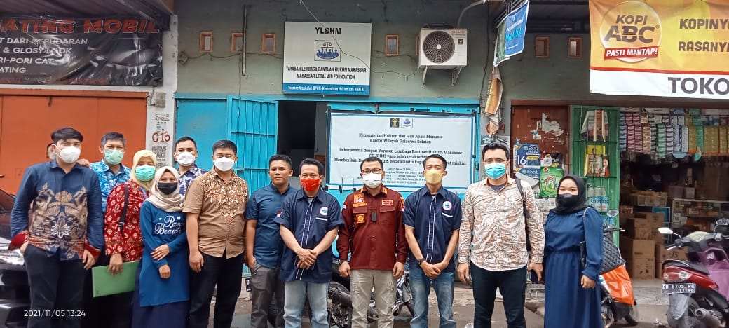 BPHN RI Lakukan Kunjungan ke Yayasan Lembaga Bantuan Hukum Makassar