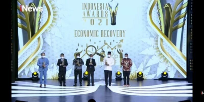 Indonesia Award 2021, Sulsel Daerah Terbaik Economic Recovery