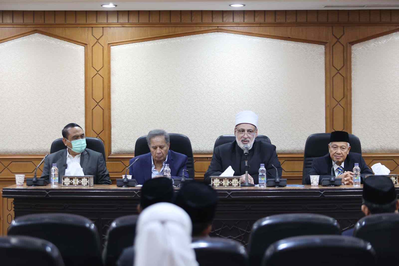 Urus Muadalah, Wakil Grand Syaikh Al-Azhar Terima Delegasi Pesantren