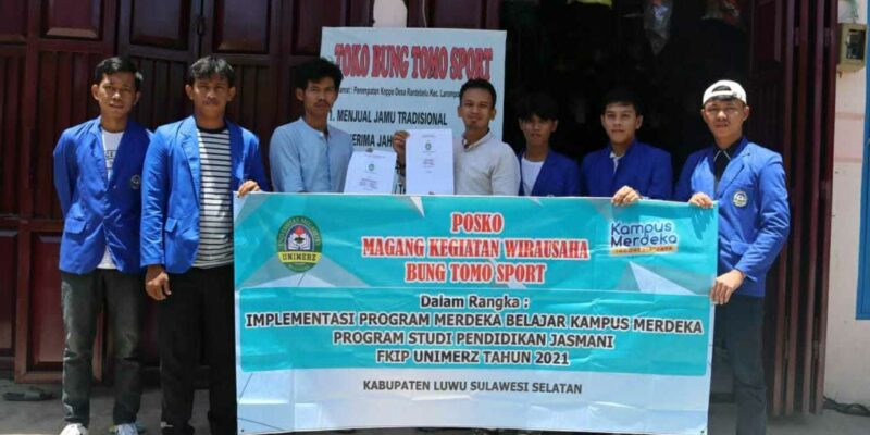 Toko Bung Tomo Sport di Luwu Dipilih Sebagai Tempat Magang Mahasiswa Makassar