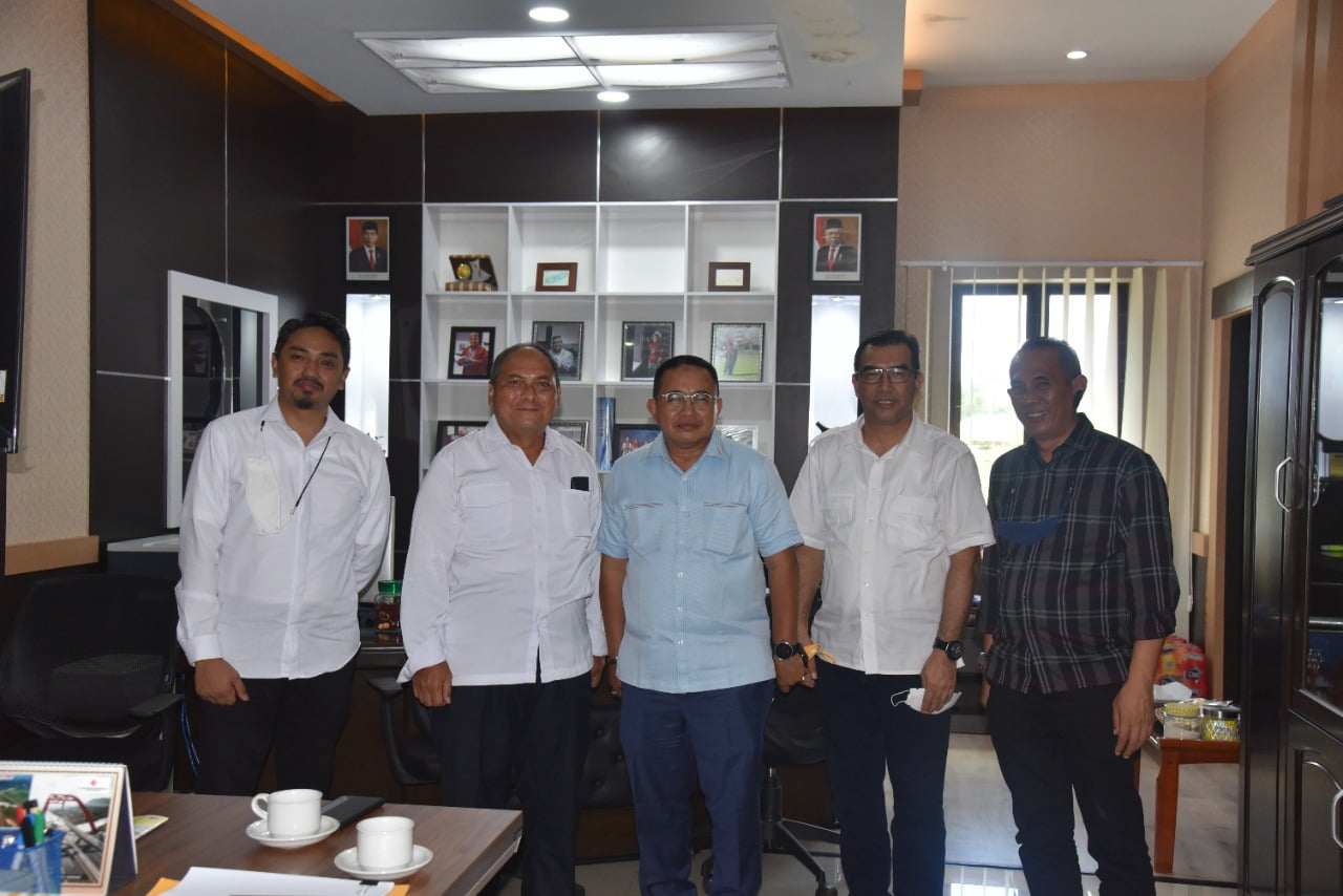 Anggota Komisi V DPR RI, Muhammad Fauzi menyambangi kantor BBPJN Nasional XIII Makassar