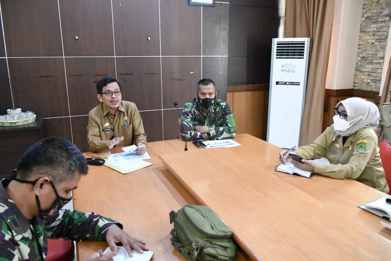 TNI Siap Bantu Pemda Luwu Utara Percepat Vaksinasi COVID-19