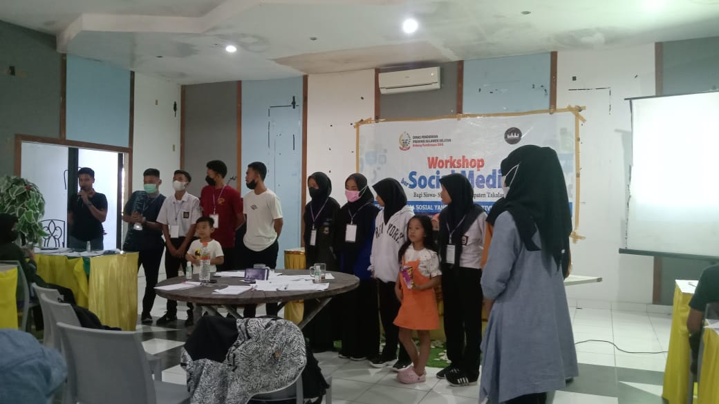 Disdik Sulsel Edukasi Sosmed, 100-an Pelajar Ikut Workshop Sosial Media