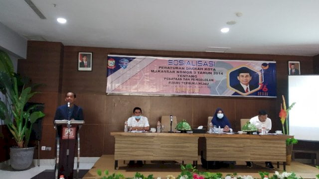 Ketua DPRD Kota Makassar Hadirkan 2 Pemateri di Agenda Sosper