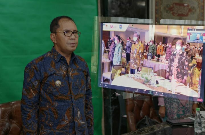 Danny Hadiri Rakornas TPKAD 2021, Siap Bersinergi Dengan Program OJK