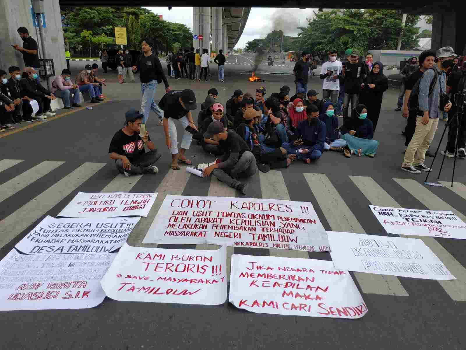 Hari HAM Sedunia, ASMS Tuntut Kapolres dan Kapolda Maluku Tengah Dicopot
