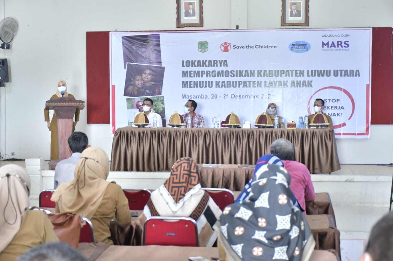 Gandeng Yayasan SOC, Pemda Dukung Luwu Utara Jadi Kabupaten Layak Anak