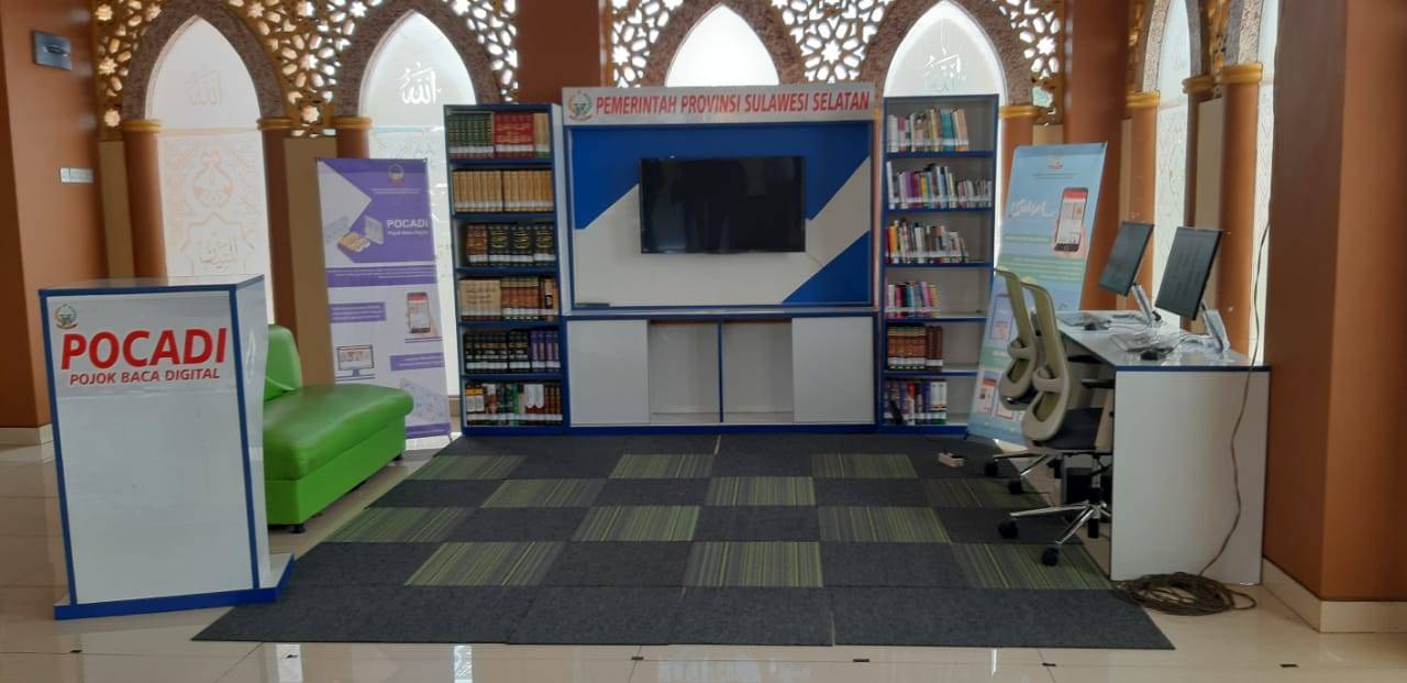Pemprov Sulsel Hadirkan 10 Titik Pocadi di Masjid dan 10 Titik Perpustakaan Komunitas
