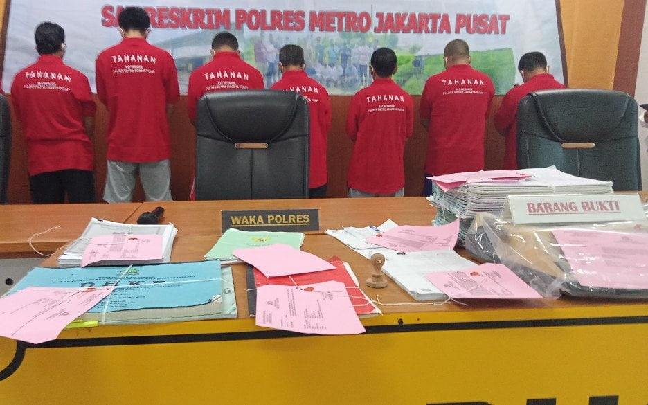 Polres Metro Jakarta Pusat Bongkar Kasus Mafia Tanah