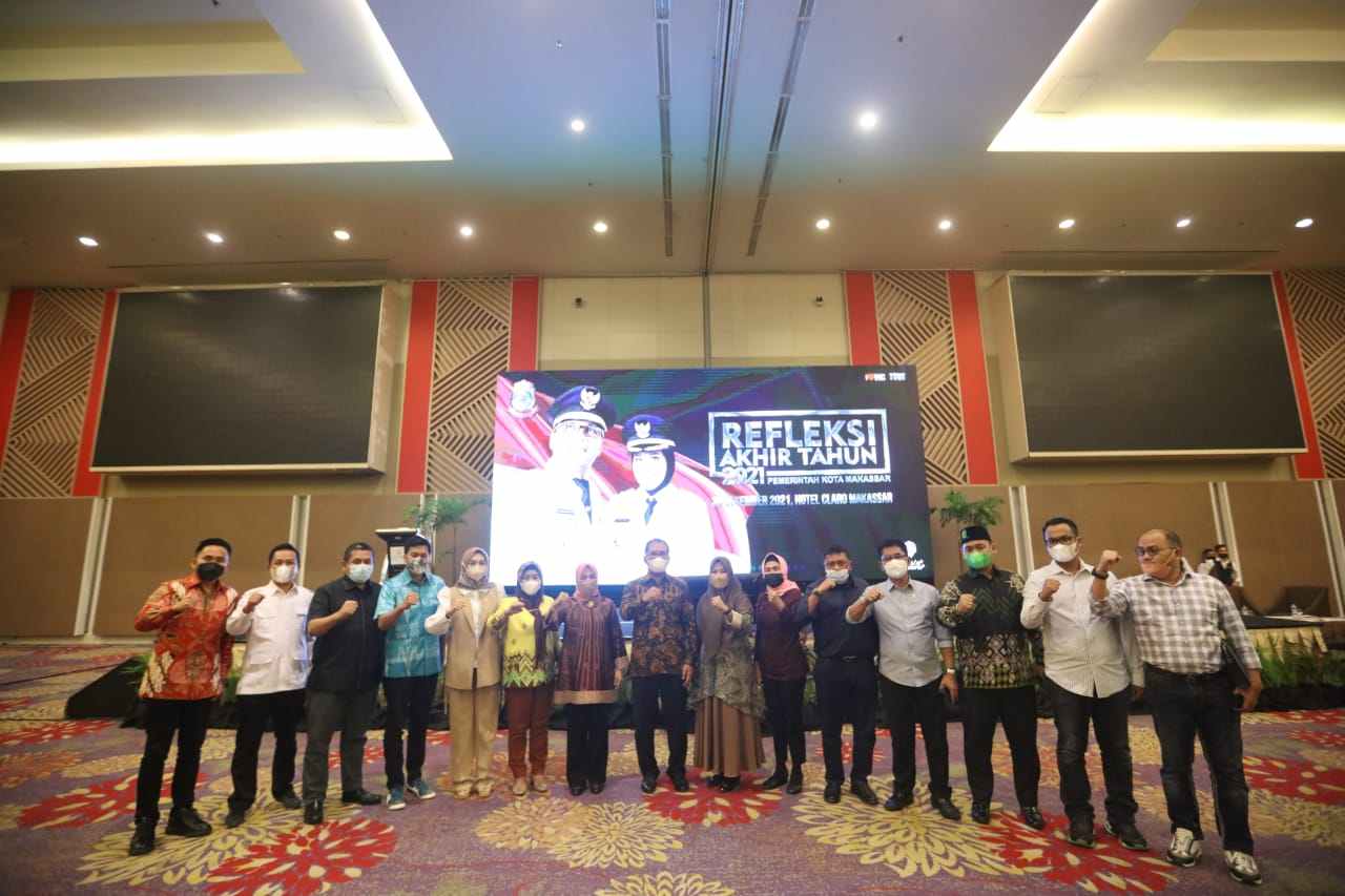 Refleksi Akhir Tahun 2021, Danny Pomanto Paparkan Capaian Pemkot Makassar