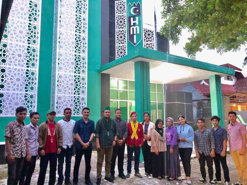 Sambut Nataru, Kelompok Cipayung Plus Silaturahmi di Sekretariat HMI Cabang Makassar
