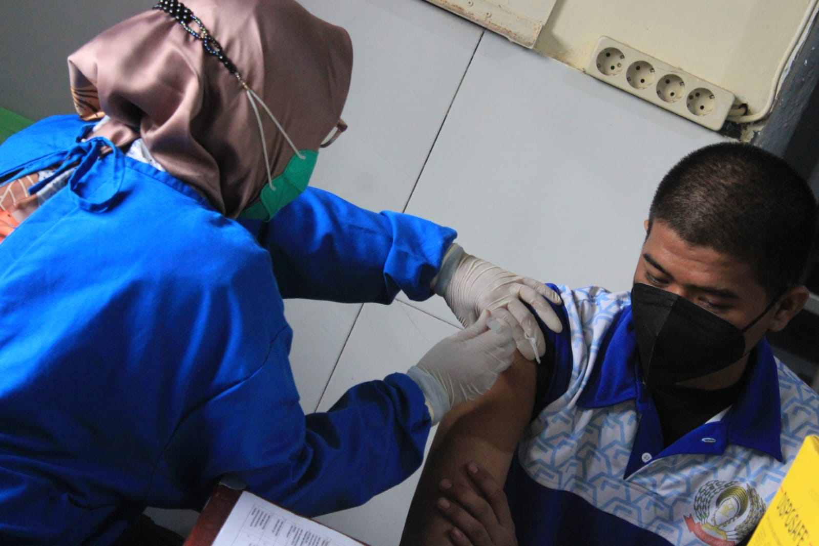 Vaksinasi di Rutan Makassar Capai 99,17 Persen