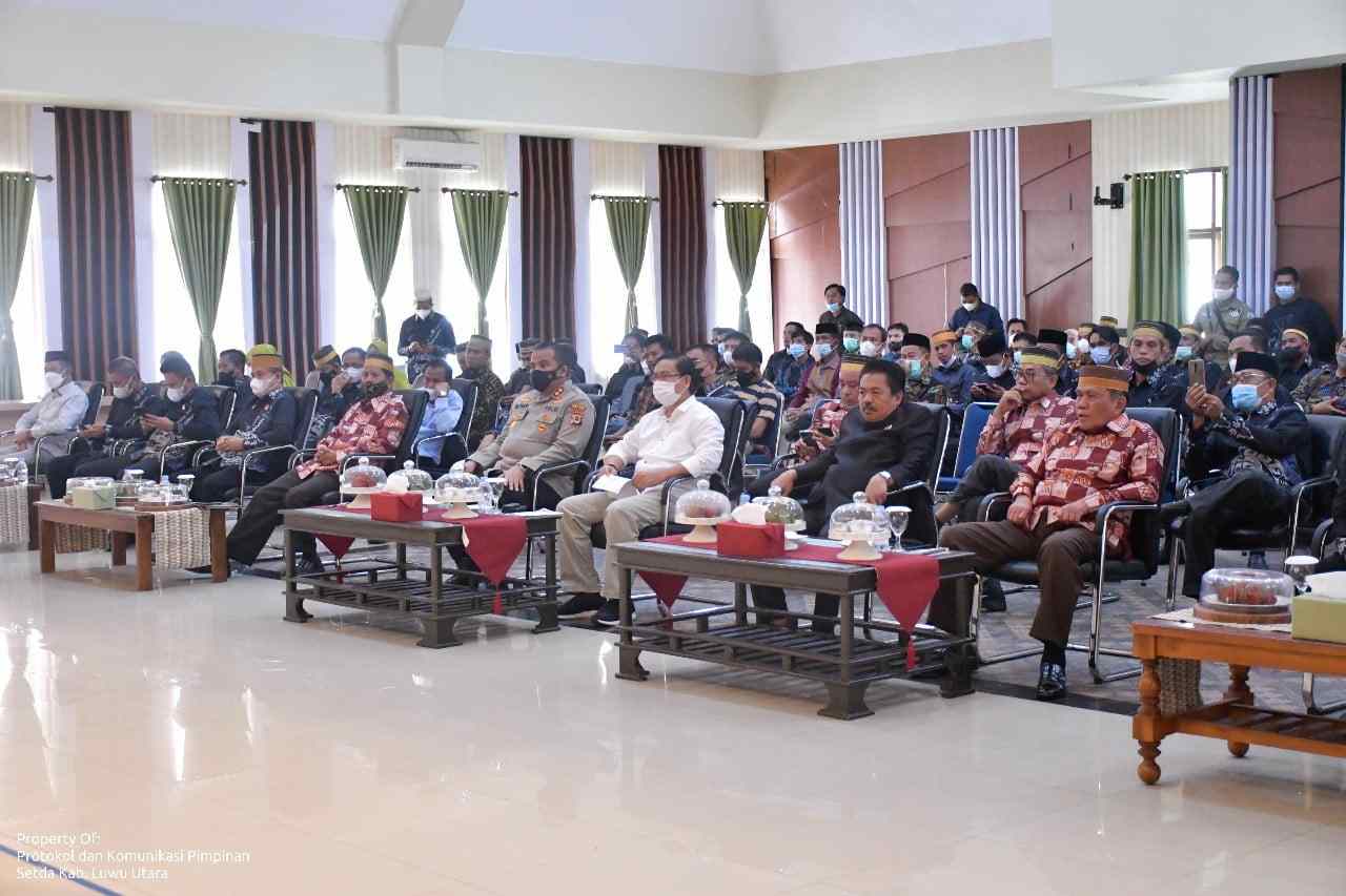 Wabup Suaib Hadiri Pengukuhan DPD KKMB Luwu Utara 2022-2027