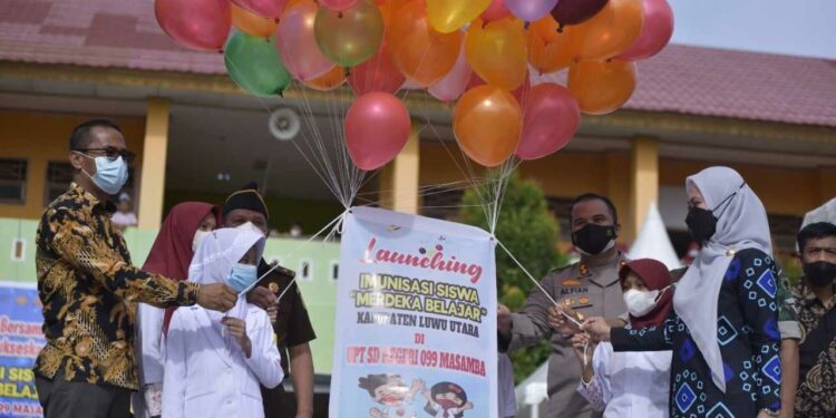 Hadiri Launching Vaksinasi Merdeka Anak, IDP: Pentingnya bagi Penerus Bangsa