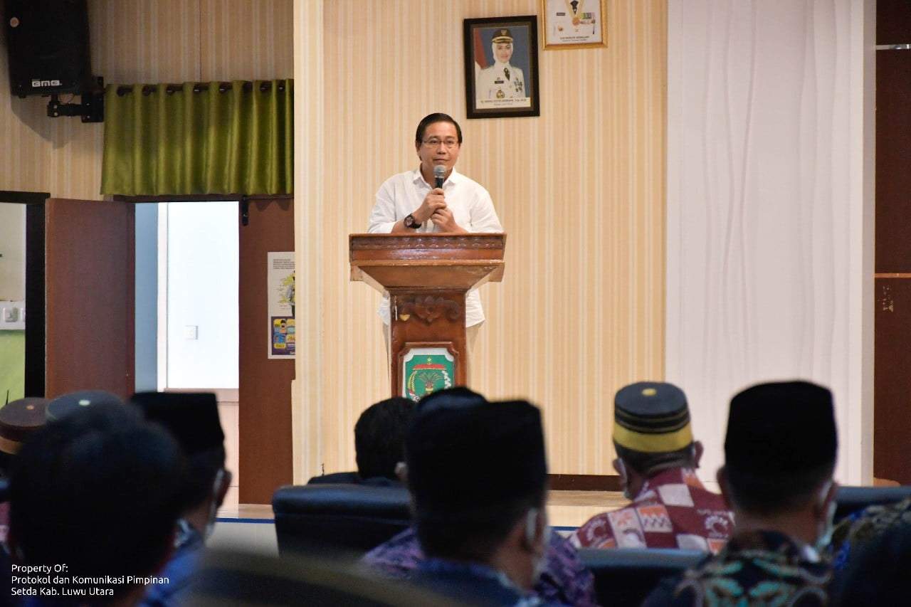 Wabup Suaib Hadiri Pengukuhan DPD KKMB Luwu Utara 2022-2027