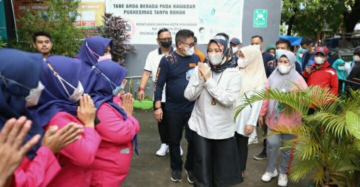 Edukasi Orang Tua Cegah Stunting Fatmawati Tinjau PKM di Bontoala