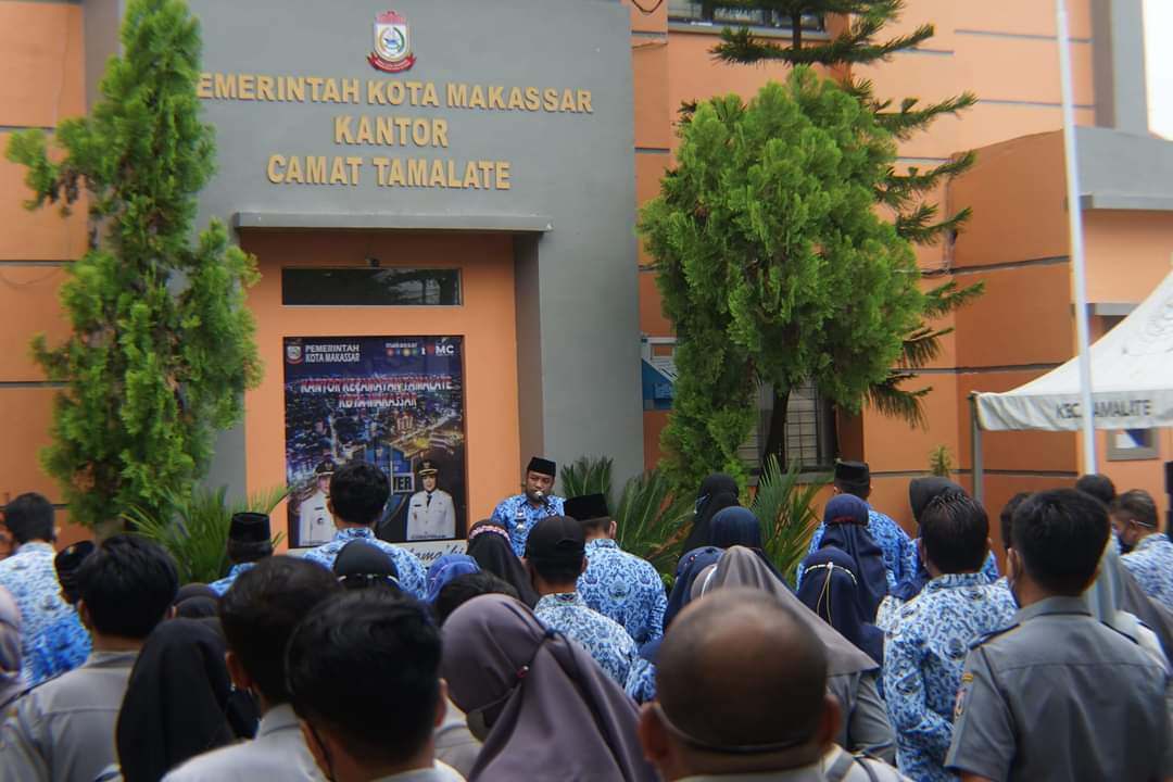 Apel Kedisiplinan di Kecamatan Tamalate, Edwar Tuntut Pegawai Disiplin