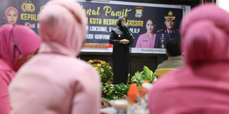 Kenal Pamit Kapolrestabes Makassar, Fatma: Jaga Silaturahmi, Eratkan Sinergitas