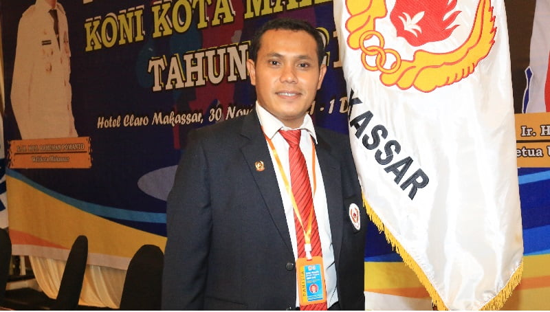Tawing Pimpin 36 Cabor Wakili Ahmad di Pendaftaran Ketua KONI Makassar