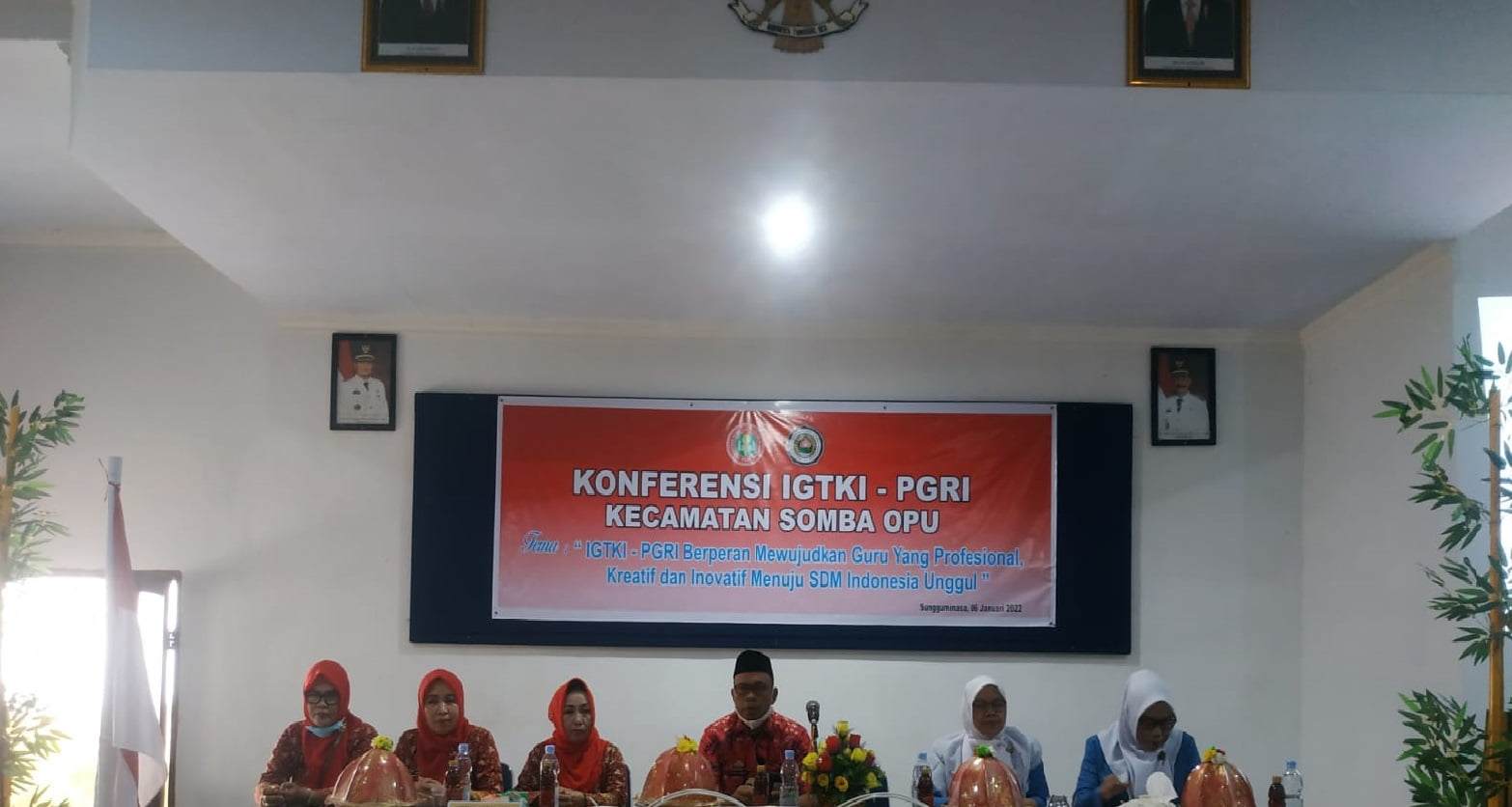 Konferensi dan Pemilihan Pengurus IGTKI PGRI Somba Opu Masa Bakti 2021- 2026