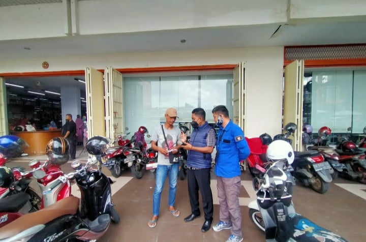 Bandel! Gunakan Karcis Kadaluarsa, PD Parkir Makassar Sidak Jukir