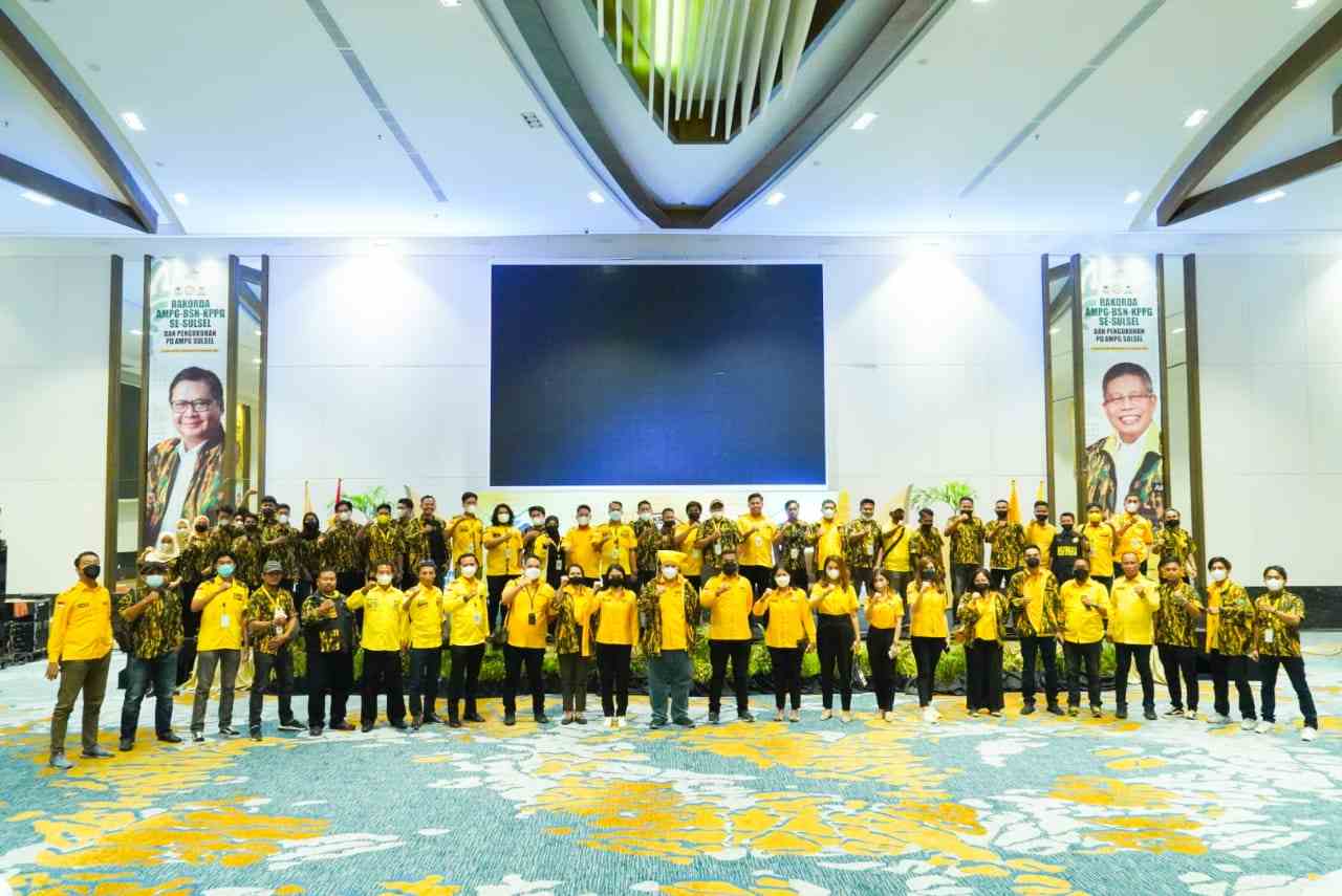 HUT Ke-20, Ribuan Pengurus AMPG Sulsel Siap Menangkan Partai Golkar