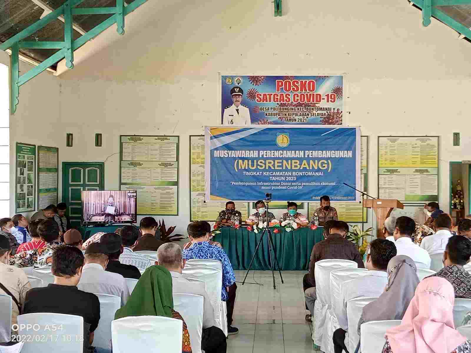 Wabup Saiful Buka Musrembang Bontomanai Selayar, Angkat 5 Prioritas Pembangunan