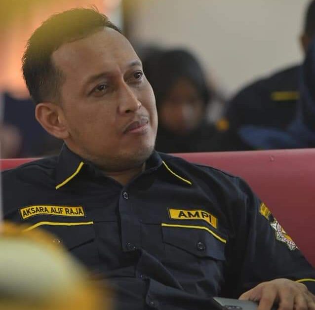 Ketua Angkatan Muda Pembaharuan Indonesia (AMPI) Sulawesi Selatan Aksara Alif Raja