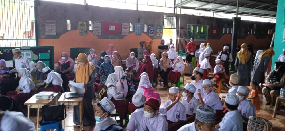 Kejar Target, SDIT Ma'arif Makassar Gelar Vaksinasi I Dok. Istimewa