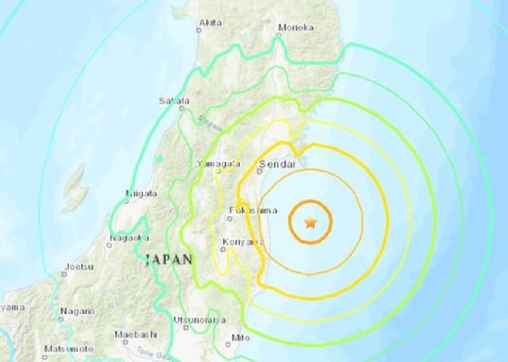 Fukushima Diguncang Gempa 7.3 M, 2 Meninggal 94 Luka-luka