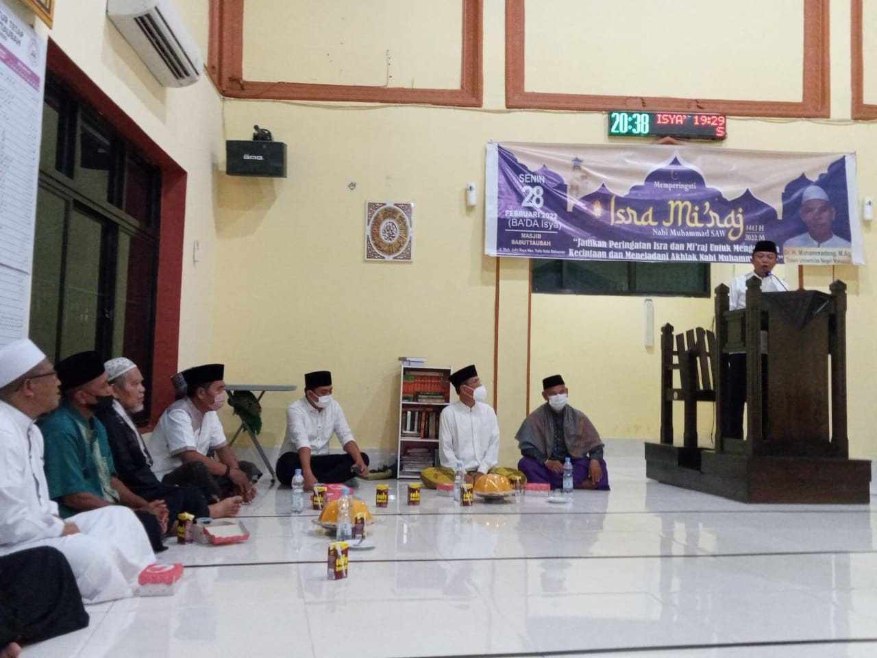Safari Camat Tallo Alamsyah pada Peringatan Isra Mi'raj di 3 Masjid