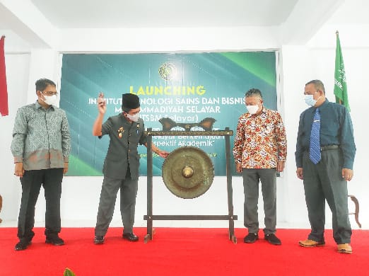 Wabup Saiful Launching Penerimaan Maba ITSBM 2022-2023