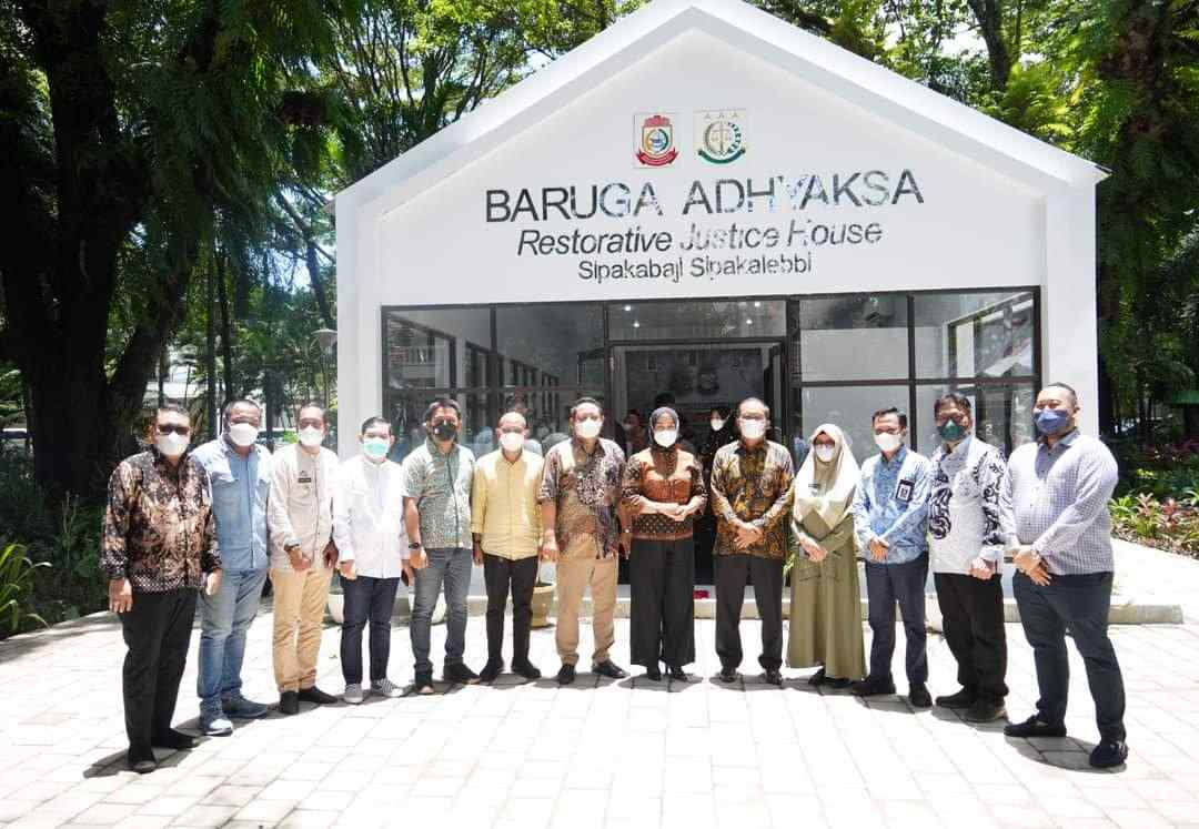 Camat Makassar Puji Pencanangan Baruga Adhyaksa 'Restorative Justice House'