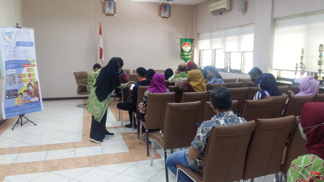 DPU Kota Makassar Ikuti Sosialisasi Skrining Mandiri TBC