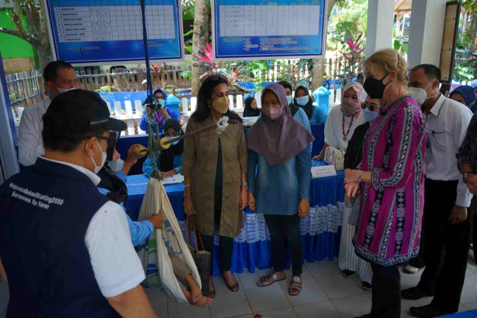 BKKBN RI Bersama Delegasi 7 Negara Kunjungi Kampung KB di Pangkep