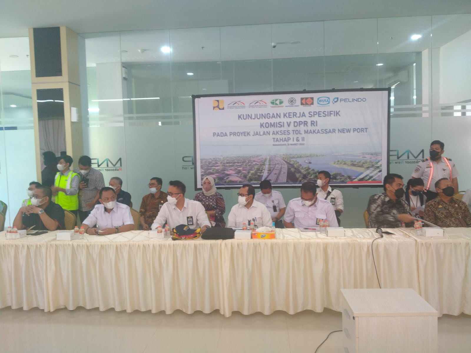 Kadis PU Kota Makassar Dampingi Komisi V DPR RI