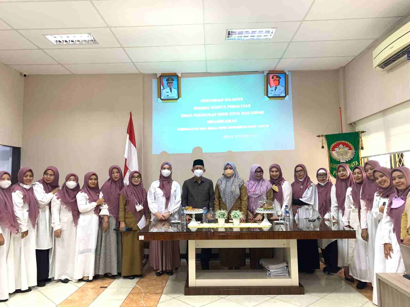 DWP DPU Makassar Gelar Pertemuan Bulanan Sekaligus Peringati Isra Miraj