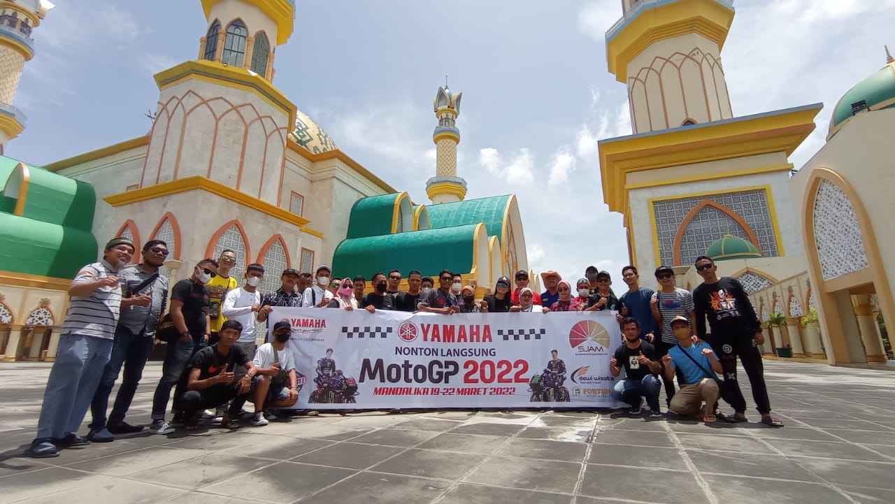 Ikut Nonton MotoGP di Mandalika Arqam Bareng PT SJAM: Terima Kasih