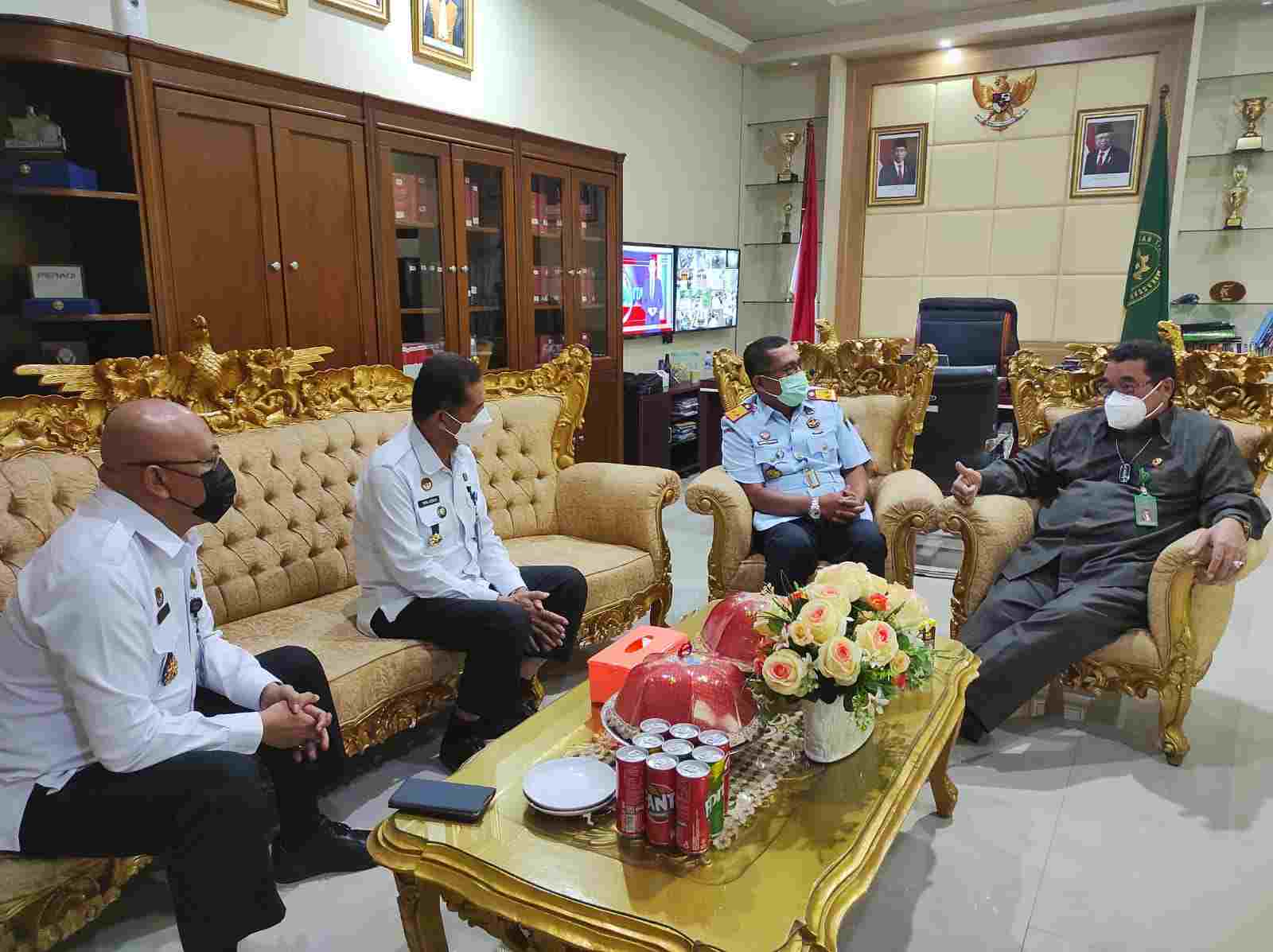 Liberti Sitinjak Sinergikan Tugas dan Fungsi Dengan Pengadilan Tinggi Makassar