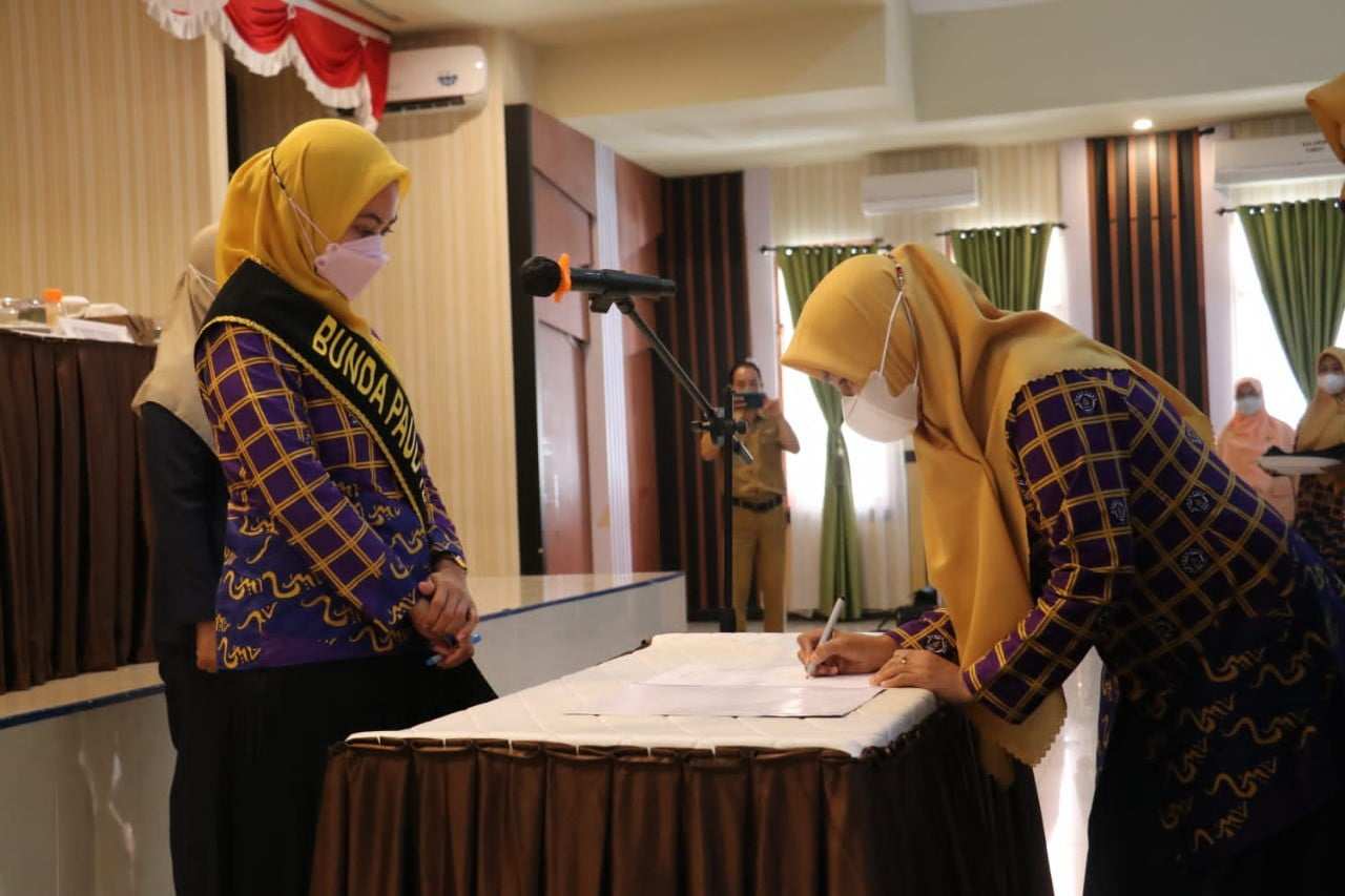 5 Camat Perempuan di Luwu Utara Dikukuhkan sebagai Bunda PAUD Kecamatan
