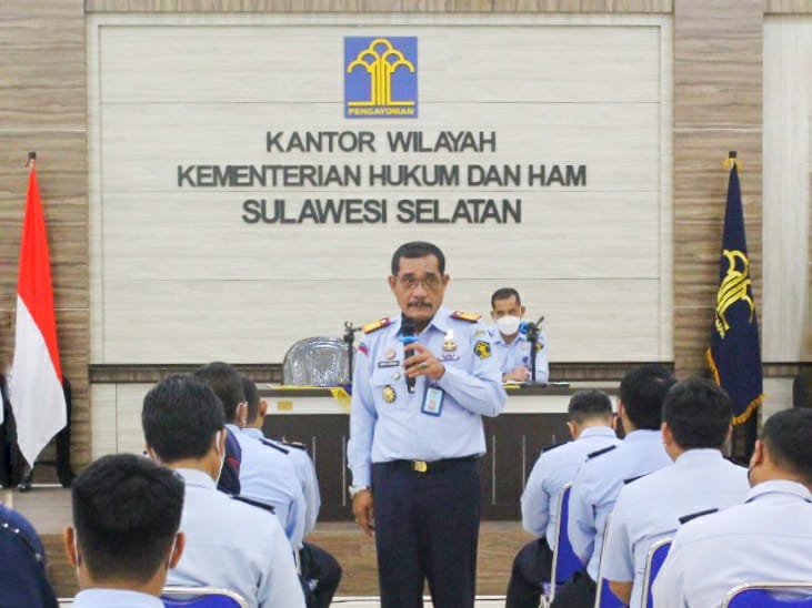 Kepala Kantor Wilayah Kementerian Hukum dan HAM Sulawesi Selatan Liberti Sitinjak