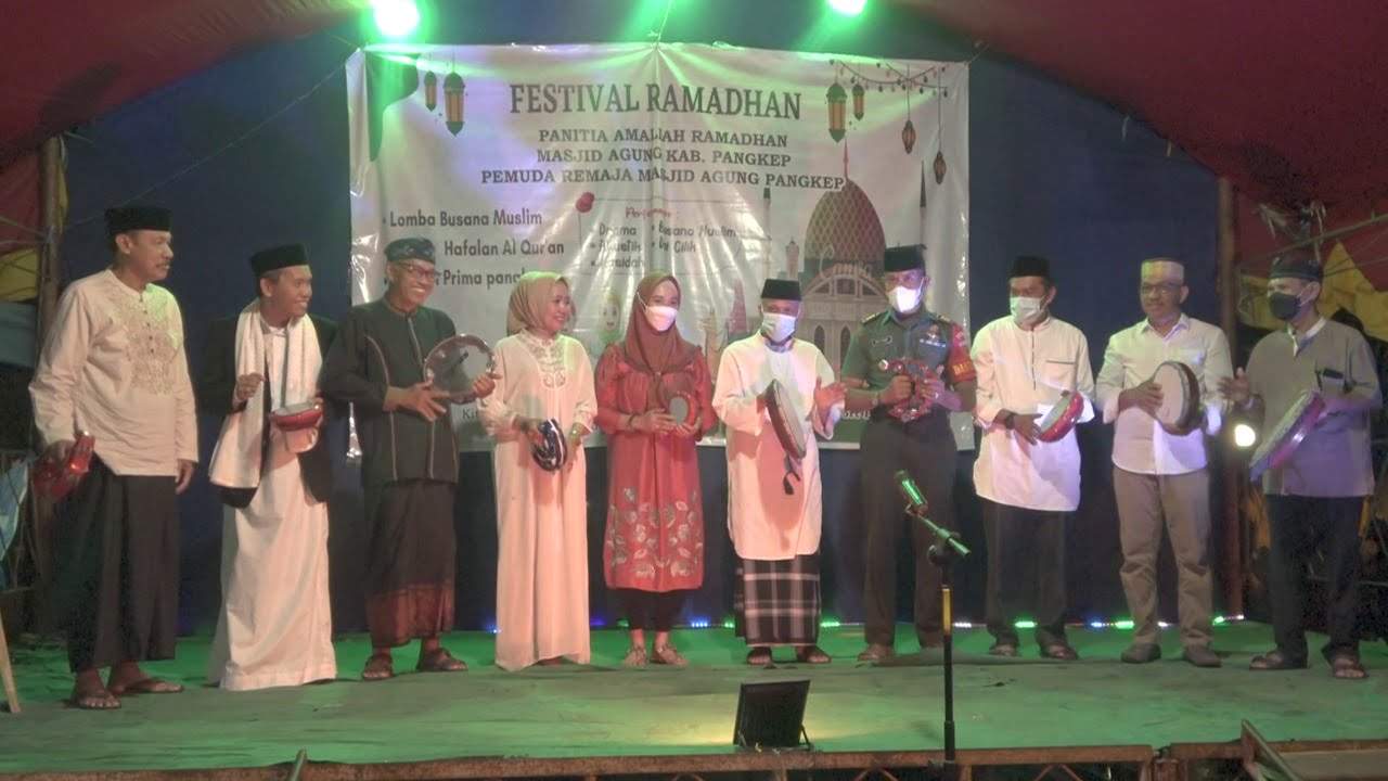 Wakil Bupati Pangkep Membuka Festival Ramadhan Prima