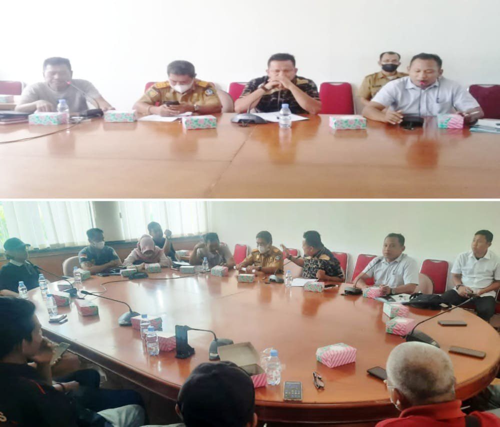 Rapat Audiensi Dengan Ketua DPRD Bone Dengan Aliansi Media Menggugat dan Mendorong Dilakukan RDPU