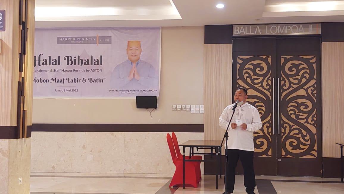 Harper Makassar Gelar Halal bi Halal, Paparkan Beberapa Event