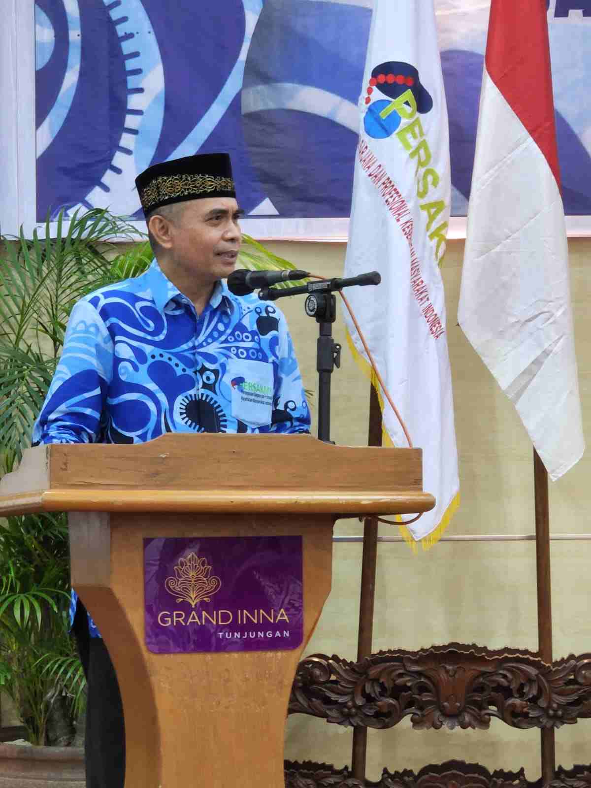 Aminuddin Syam terpilih menjadi Ketua Umum Perhimpunan Sarjana dan Profesional Kesehatan Masyarakat Indonesia (Persakmi)