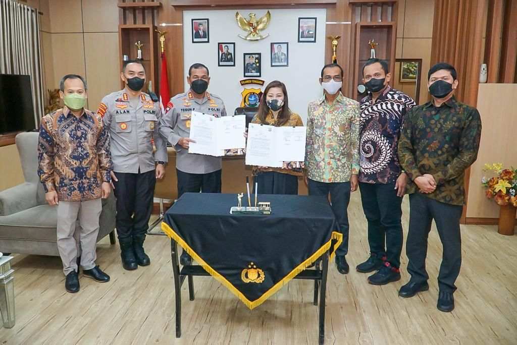 Kunjungan Silaturahmi PT Vale ke Kapolda Sulawesi Tenggara